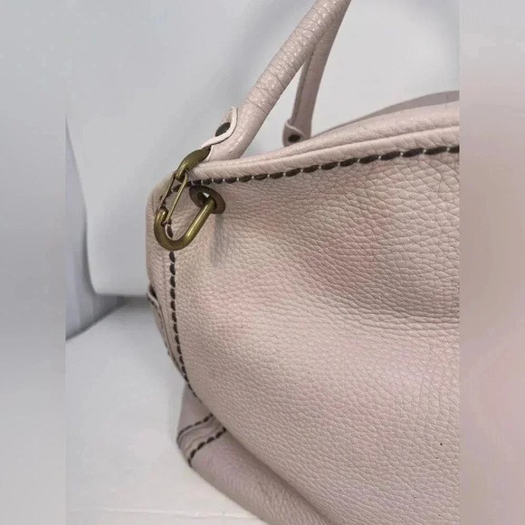 Plinio Visona Italia 1959 Pale Pink Leather handbag - Picture 2 of 16